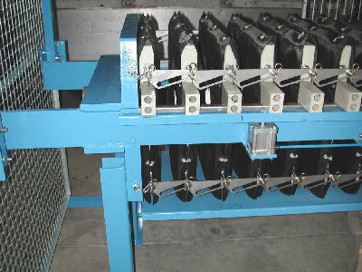 Example of a chamber filter press